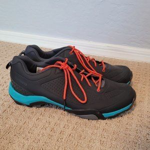 Shimano SH-MT300 Black Teal Mountain Bike Active Cycling Shoes 9.5